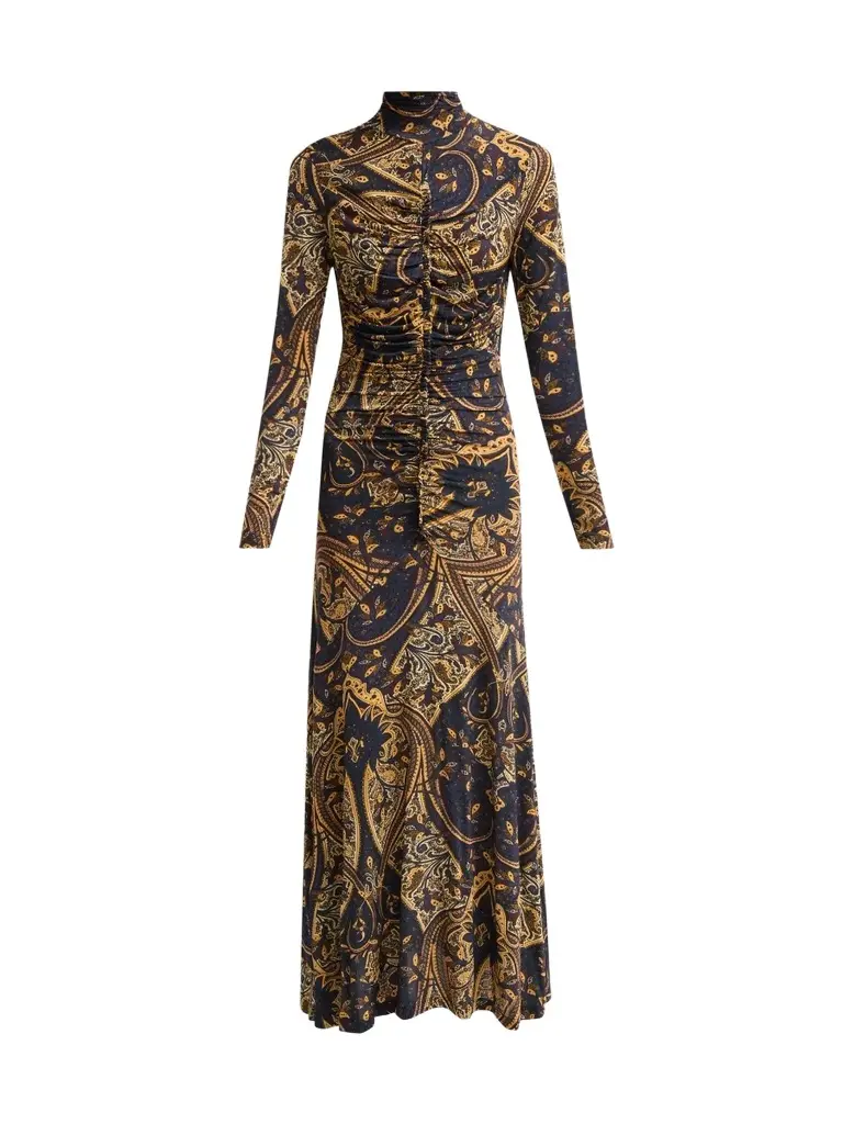 Women's Ida Gathered Seam Maxi Dress Women's Ida Gathered Seam Maxi Dress