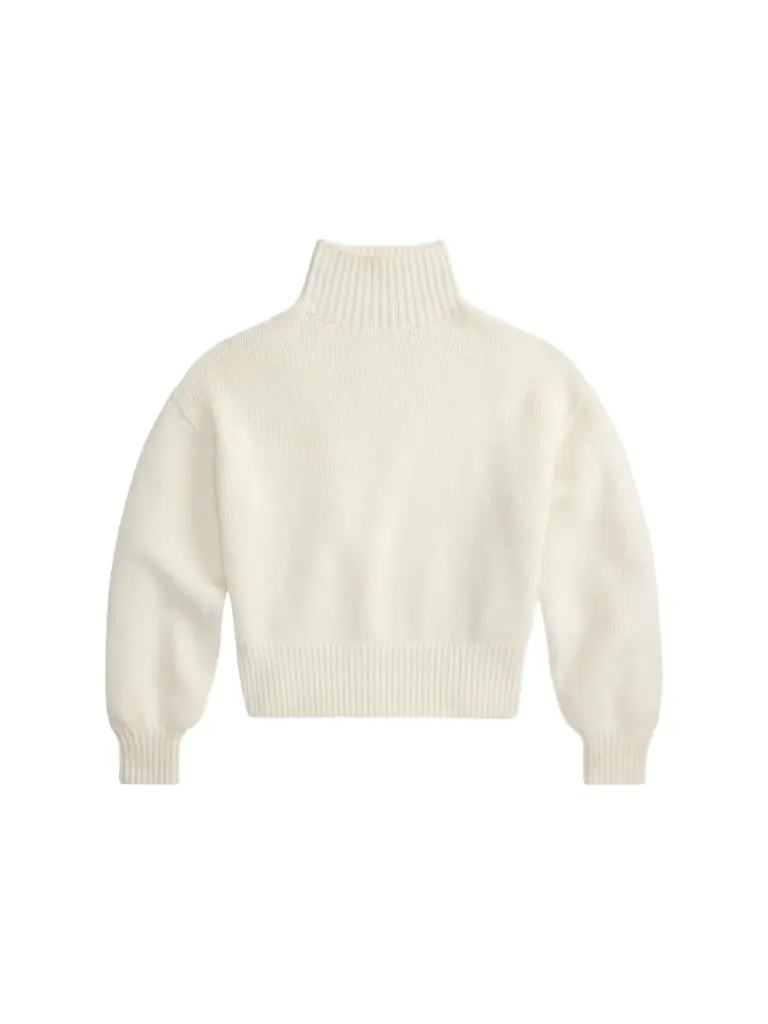 Women's Cashmere Funnel-Neck Sweater