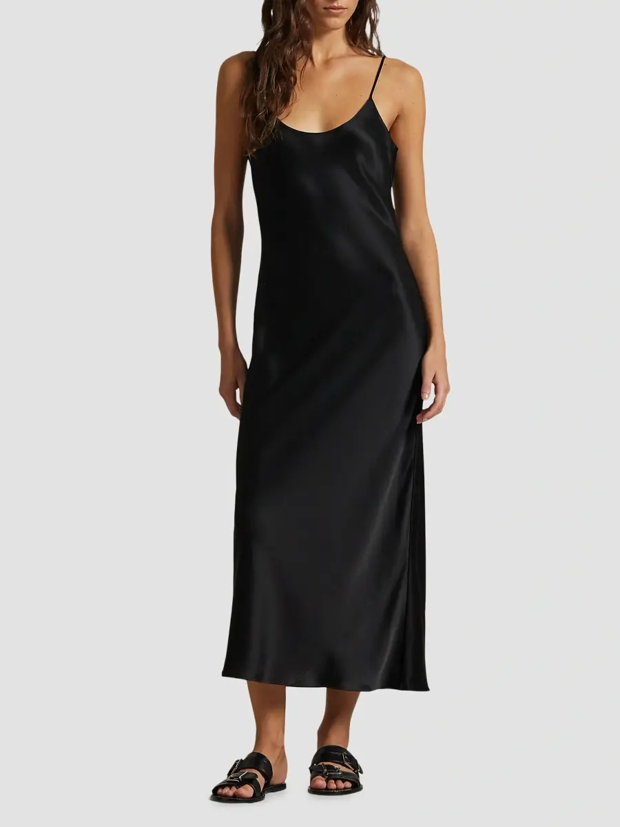 Polo Ralph Lauren Women's Double-Faced Satin Slipdress | Thumbnail 2 Polo Ralph Lauren Women's Double-Faced Satin Slipdress | Thumbnail 2