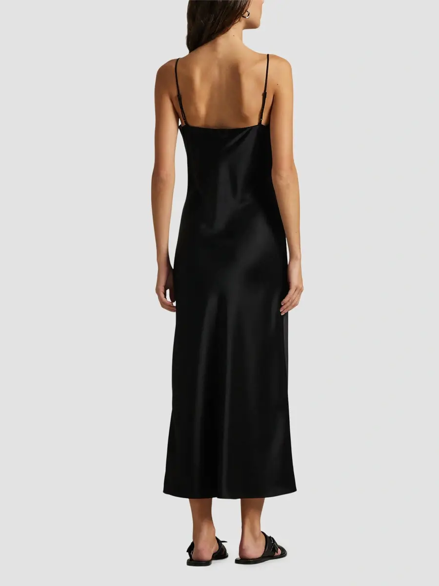 Polo Ralph Lauren Women's Double-Faced Satin Slipdress | Thumbnail 3 Polo Ralph Lauren Women's Double-Faced Satin Slipdress | Thumbnail 3
