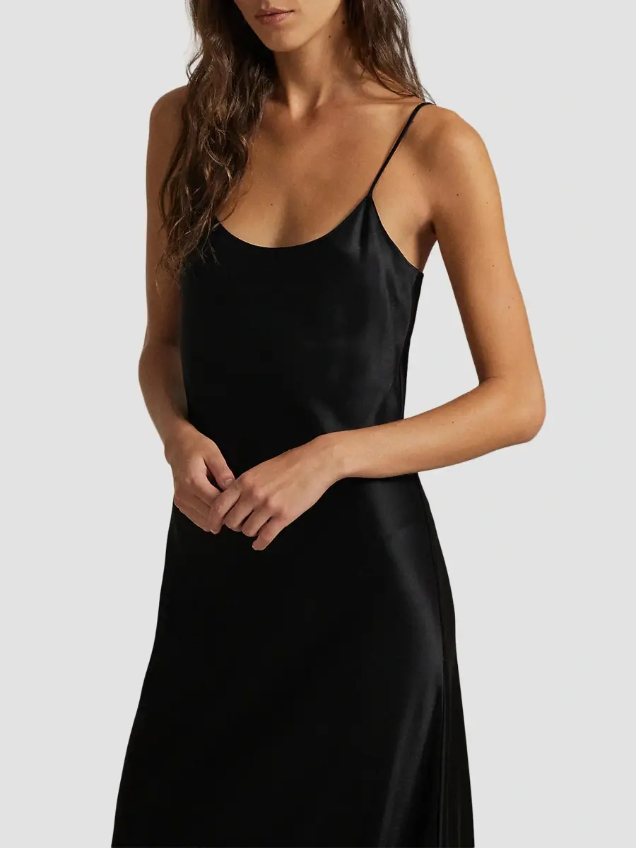 Polo Ralph Lauren Women's Double-Faced Satin Slipdress | Thumbnail 4 Polo Ralph Lauren Women's Double-Faced Satin Slipdress | Thumbnail 4
