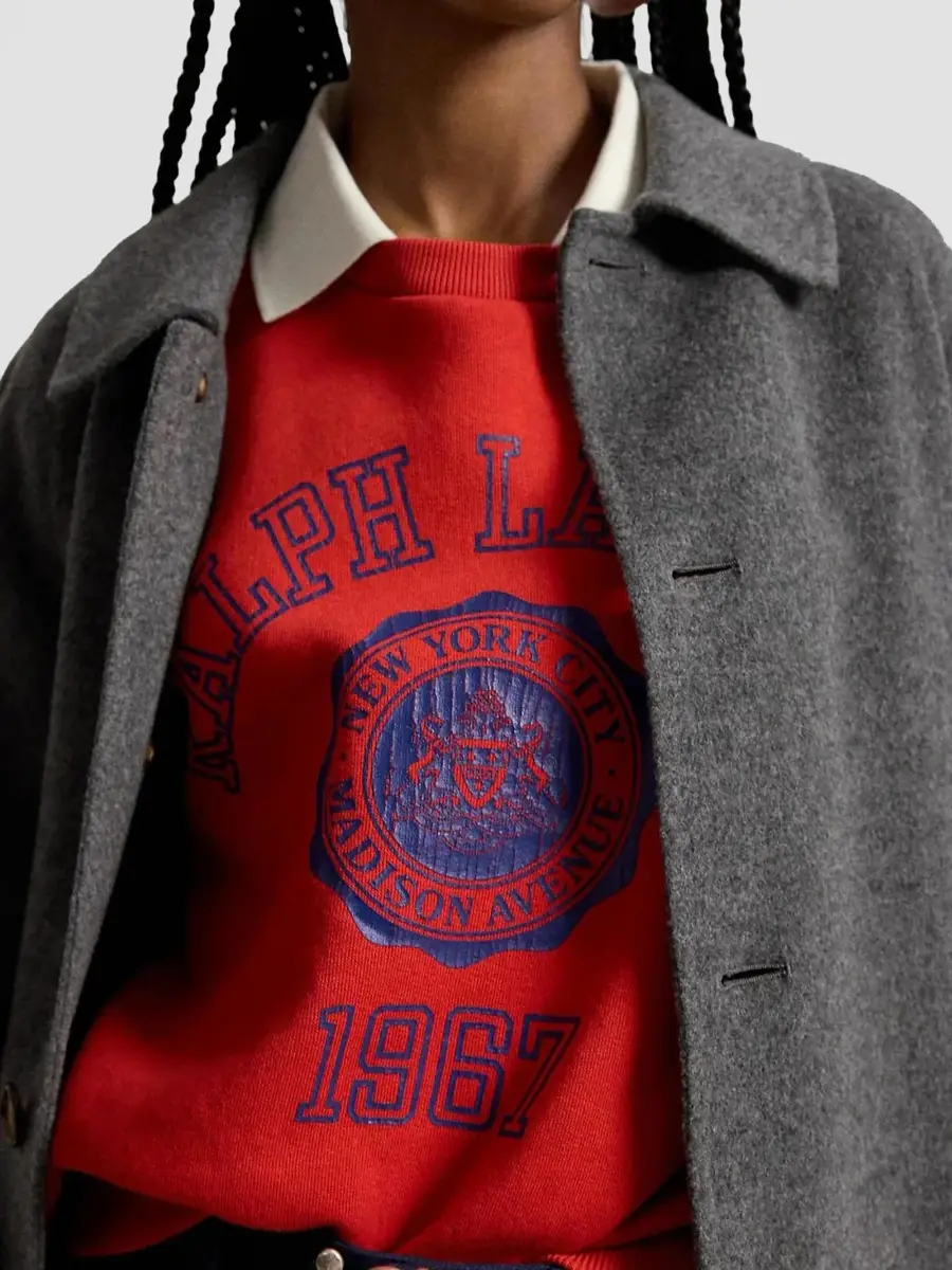 Polo Ralph Lauren Women's Arctic Fleece Spread-Collar Sweatshirt | Thumbnail 6 Polo Ralph Lauren Women's Arctic Fleece Spread-Collar Sweatshirt | Thumbnail 6