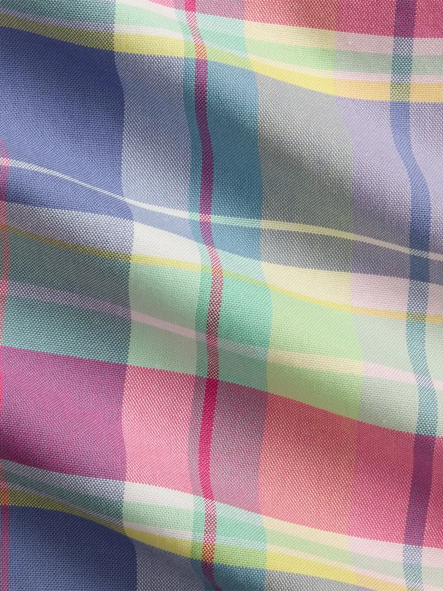 Polo Ralph Lauren Men's Plaid Stretch-Cotton Oxford Shirt | Thumbnail 6 Polo Ralph Lauren Men's Plaid Stretch-Cotton Oxford Shirt | Thumbnail 6