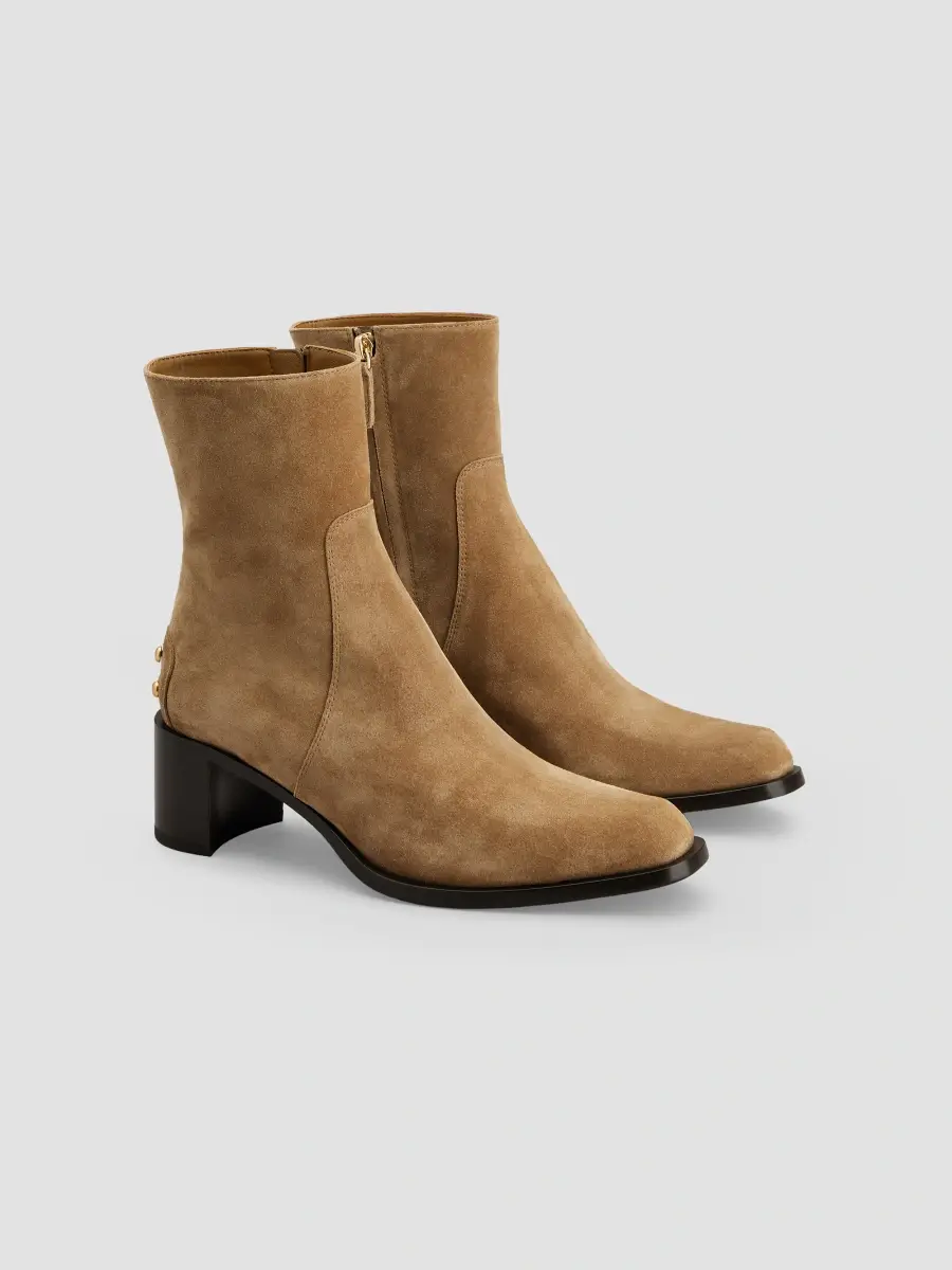 Tod's Women's Studded 60MM Suede Ankle Boots | Thumbnail 2 Tod's Women's Studded 60MM Suede Ankle Boots | Thumbnail 2
