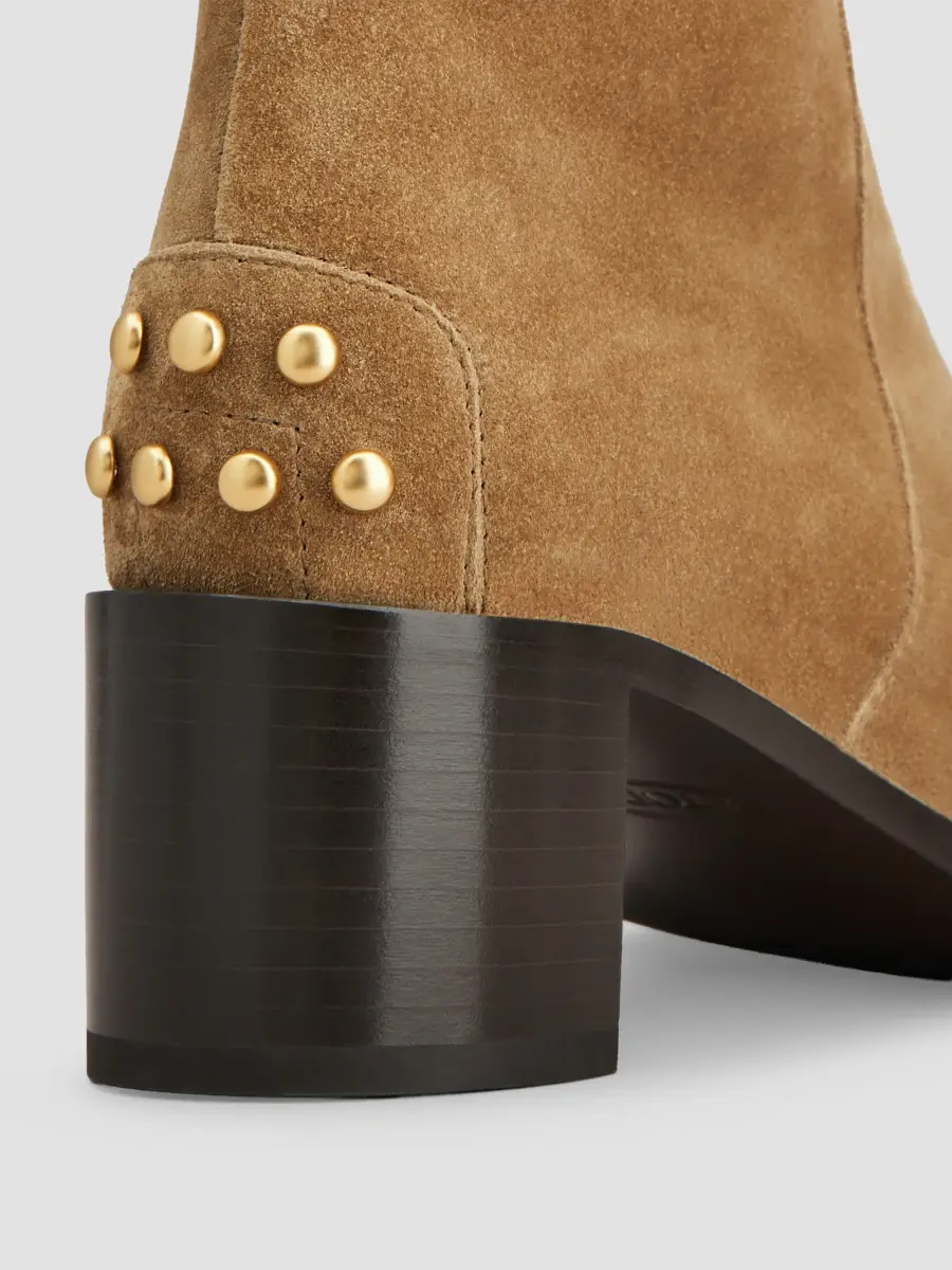 Tod's Women's Studded 60MM Suede Ankle Boots | Thumbnail 5 Tod's Women's Studded 60MM Suede Ankle Boots | Thumbnail 5