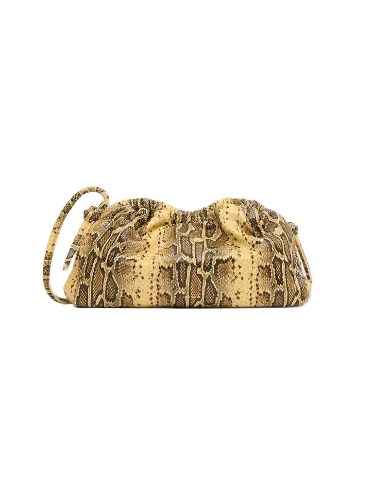 MANSUR GAVRIEL Women's Oversized Cloud Printed Leather Clutch