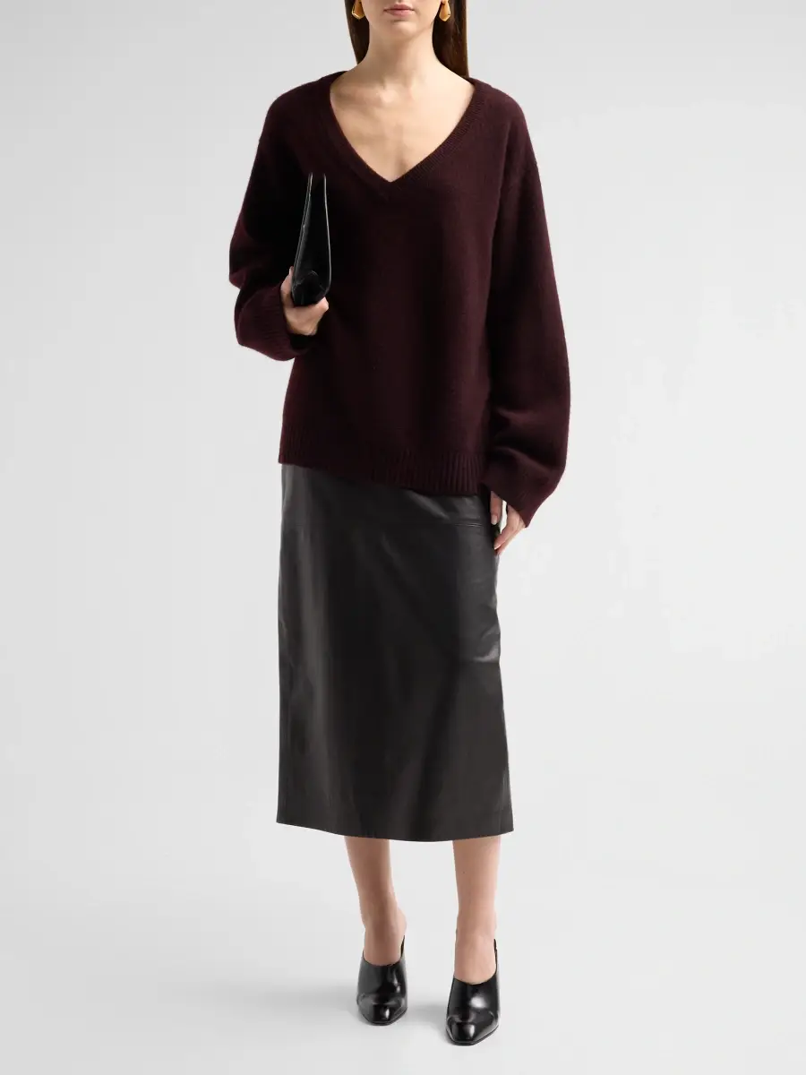 Frame Women's Cashmere Relaxed-Fit Sweater | Thumbnail 2