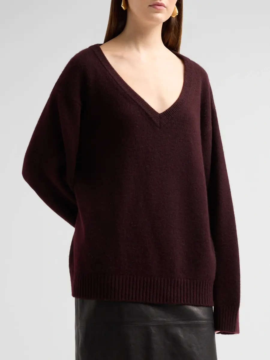 Frame Women's Cashmere Relaxed-Fit Sweater | Thumbnail 4