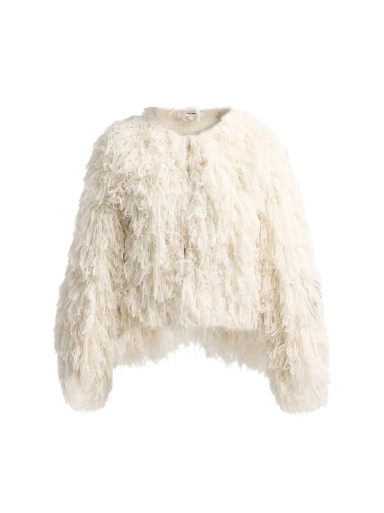 Frame Women's The Fringe Sweater Jacket