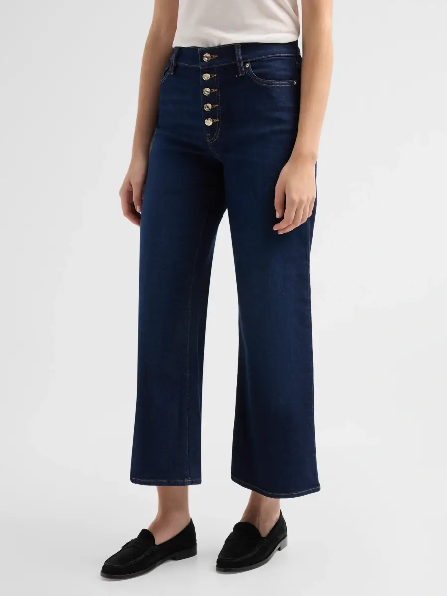 Frame Women's Le Pixie Slim Palazzo Jeans | Thumbnail 4 Frame Women's Le Pixie Slim Palazzo Jeans | Thumbnail 4