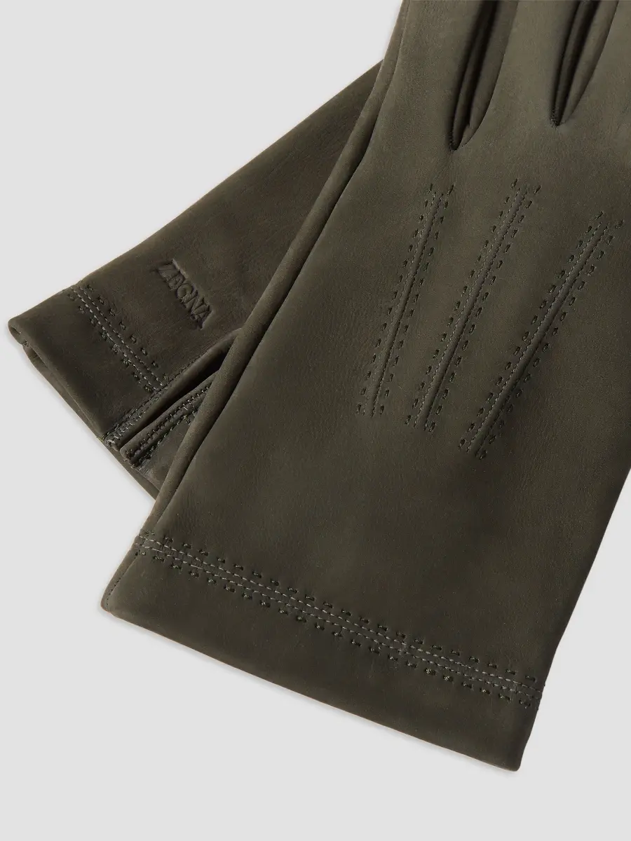 Zegna Men's Secondskin Gloves | Thumbnail 3 Zegna Men's Secondskin Gloves | Thumbnail 3