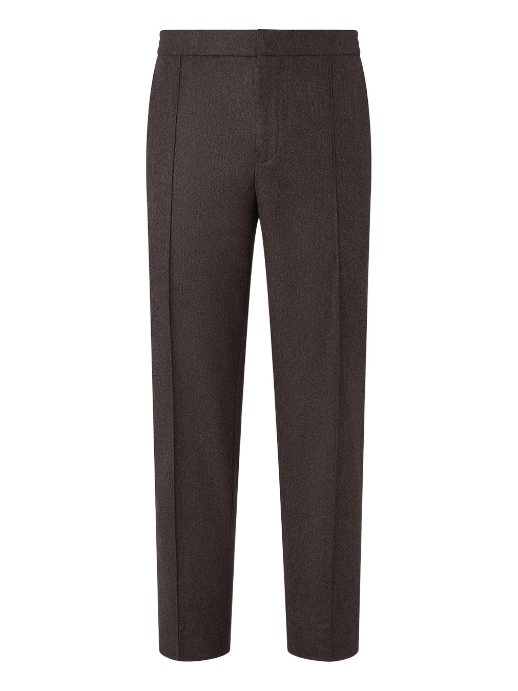 Men's Wool, Silk and Cashmere Pants - Dark Brown Men's Wool, Silk and Cashmere Pants - Dark Brown