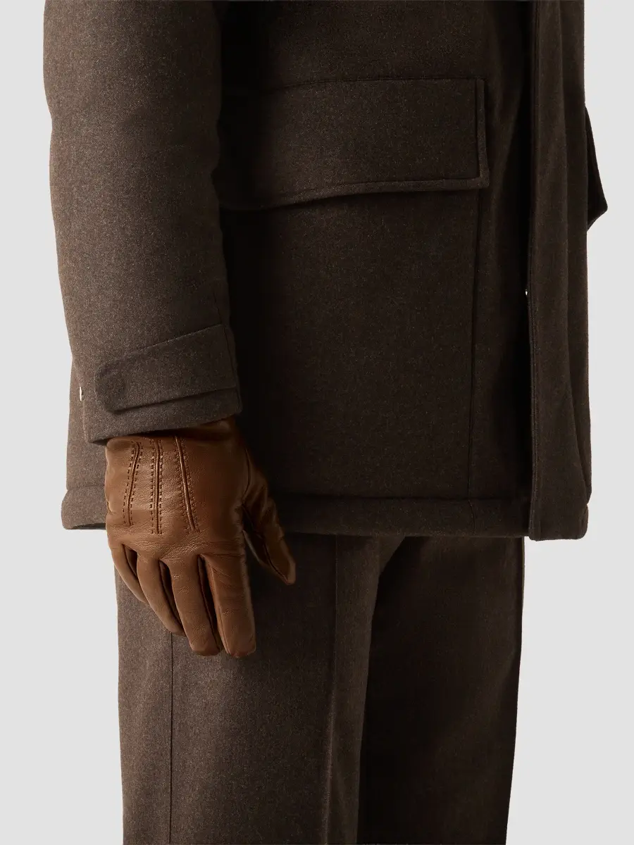 Zegna Men's Leather Gloves | Thumbnail 2 Zegna Men's Leather Gloves | Thumbnail 2