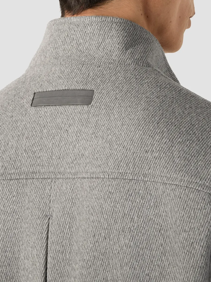 Zegna Men's Wool and Cashmere Blouson Jacket | Thumbnail 5 Zegna Men's Wool and Cashmere Blouson Jacket | Thumbnail 5