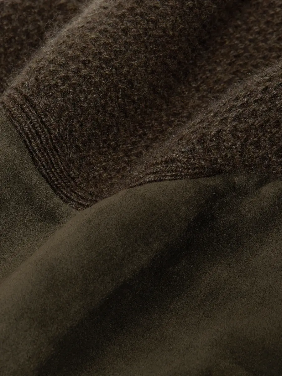 Zegna Men's Oasi Cashmere Blouson Sweater | Thumbnail 6
