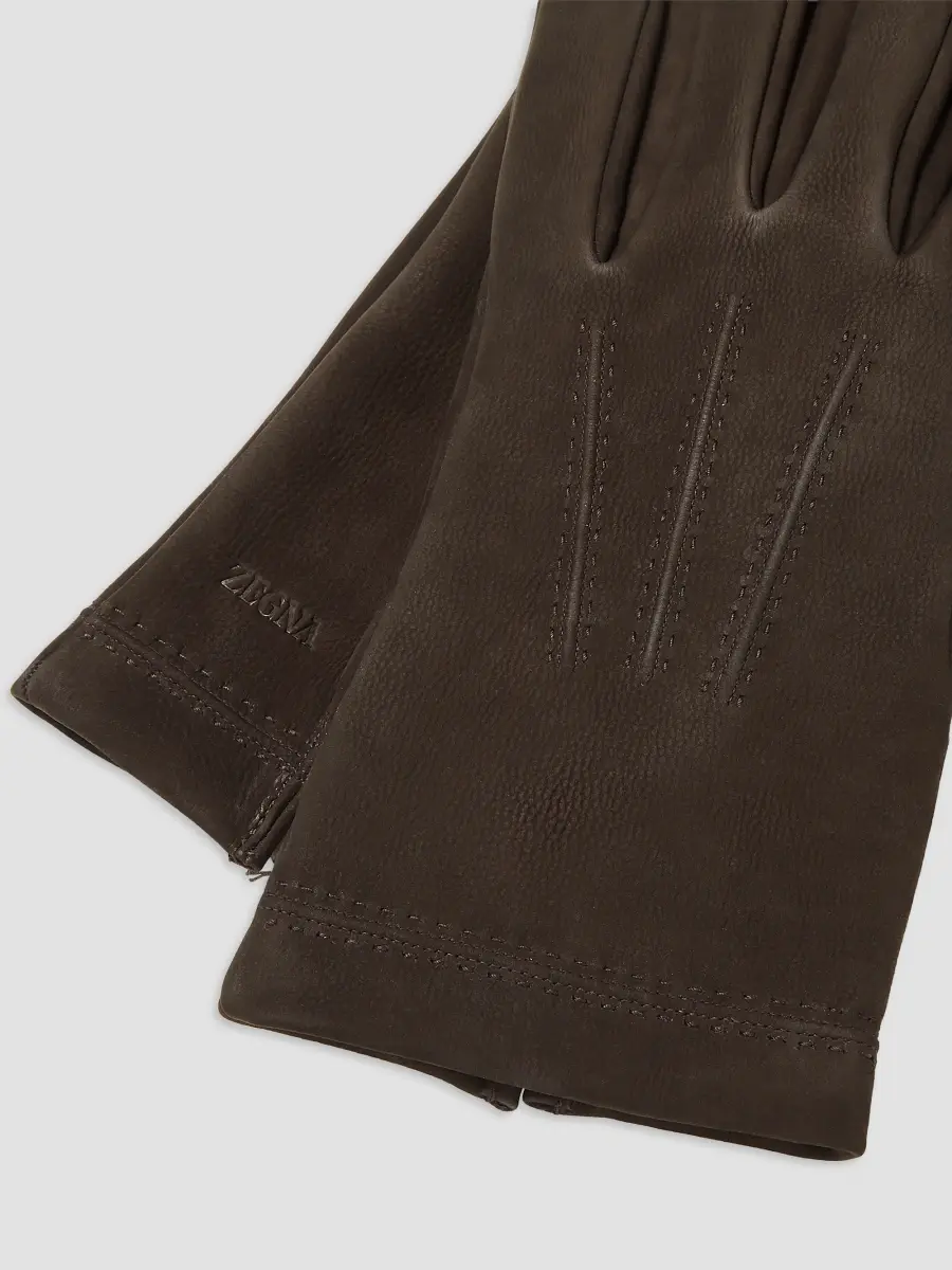 Zegna Men's Secondskin Gloves | Thumbnail 3 Zegna Men's Secondskin Gloves | Thumbnail 3