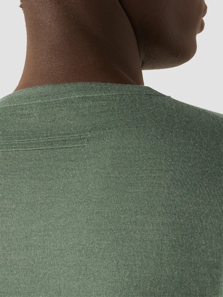 Zegna Men's Cashseta Crewneck Sweater | Thumbnail 4 Zegna Men's Cashseta Crewneck Sweater | Thumbnail 4