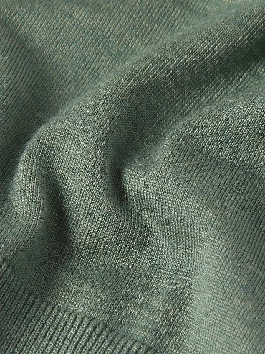 Zegna Men's Cashseta Crewneck Sweater | Thumbnail 5 Zegna Men's Cashseta Crewneck Sweater | Thumbnail 5