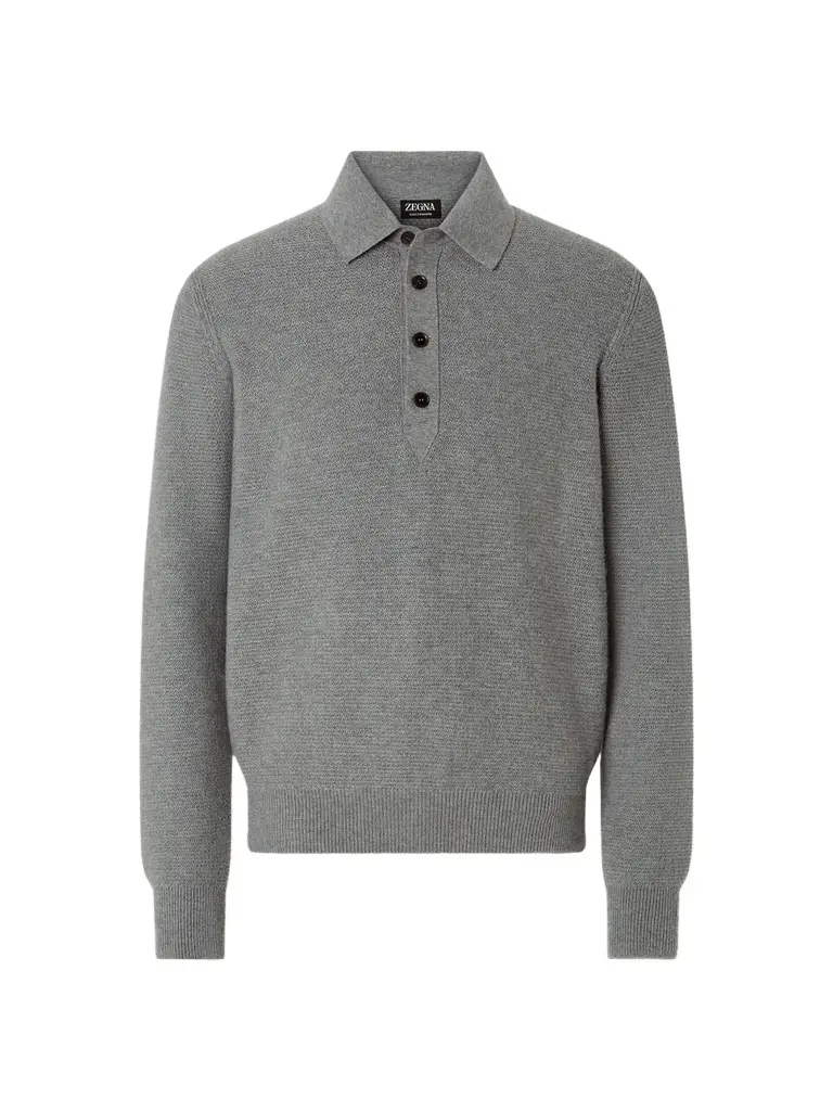 Men's Oasi Cashmere Polo Shirt