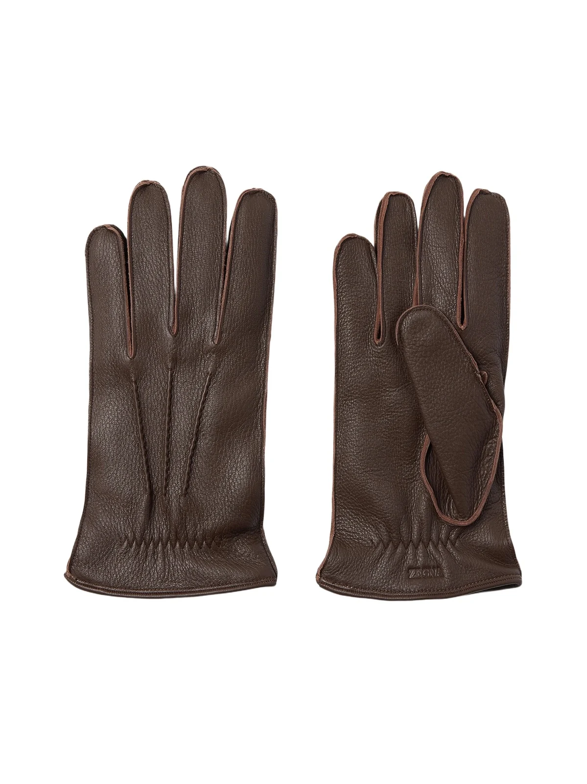 Zegna Men's Deerskin Gloves