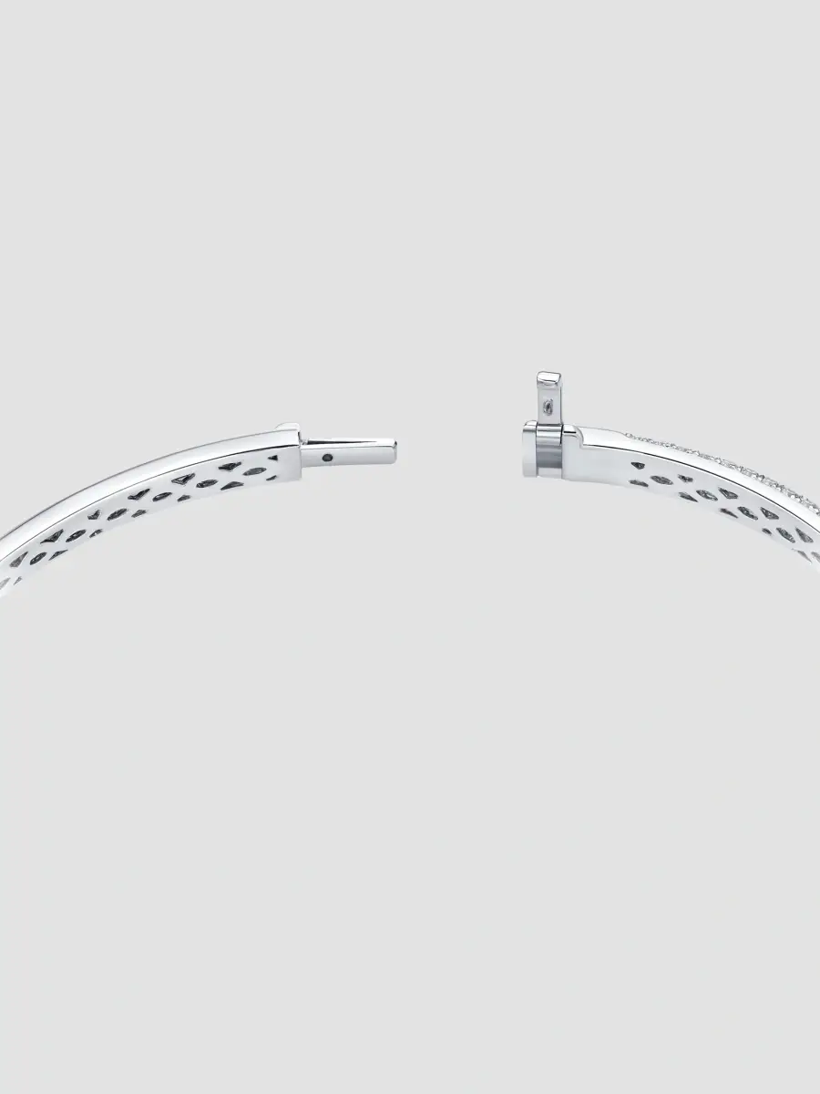 Mémoire Women's 18K White Gold & 1.39-1.45 TCW Diamond Bangle | Thumbnail 3