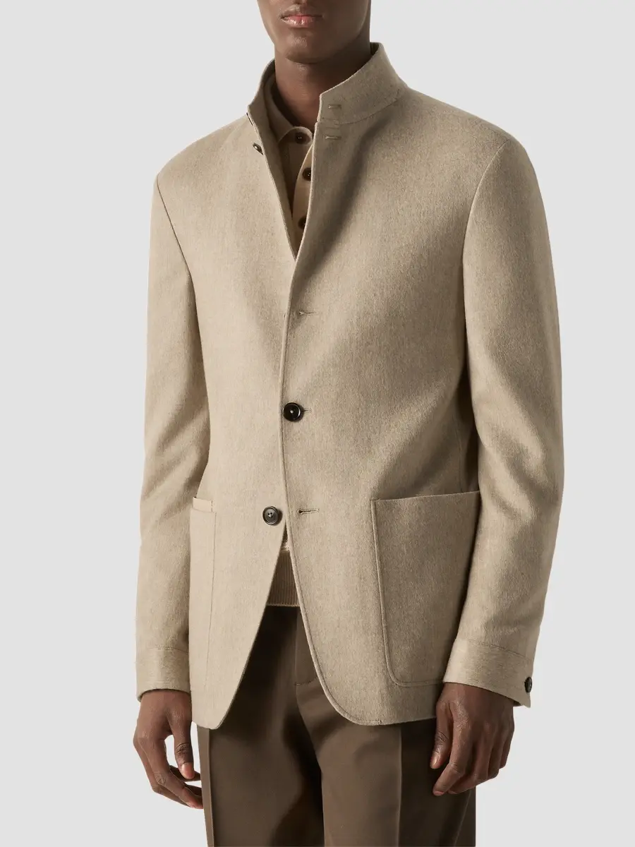 Zegna Men's Oasi Cashmere II Conte Jacket | Thumbnail 4 Zegna Men's Oasi Cashmere II Conte Jacket | Thumbnail 4