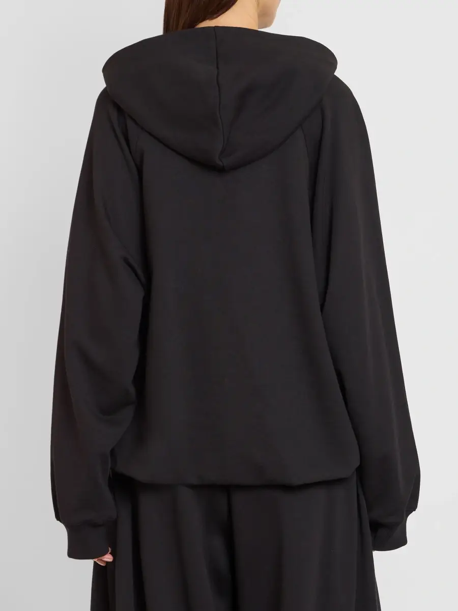 Dries Van Noten Women's Hadella Alpaca-Blend Hoodie | Thumbnail 3 Dries Van Noten Women's Hadella Alpaca-Blend Hoodie | Thumbnail 3