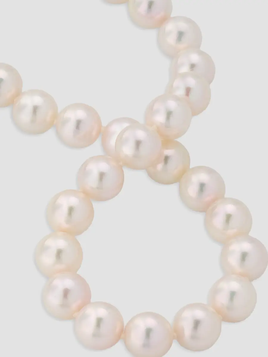 Belpearl Women's 18K White Gold & Akoya Pearl Necklace/8MM-8.5MM | Thumbnail 3 Belpearl Women's 18K White Gold & Akoya Pearl Necklace/8MM-8.5MM | Thumbnail 3