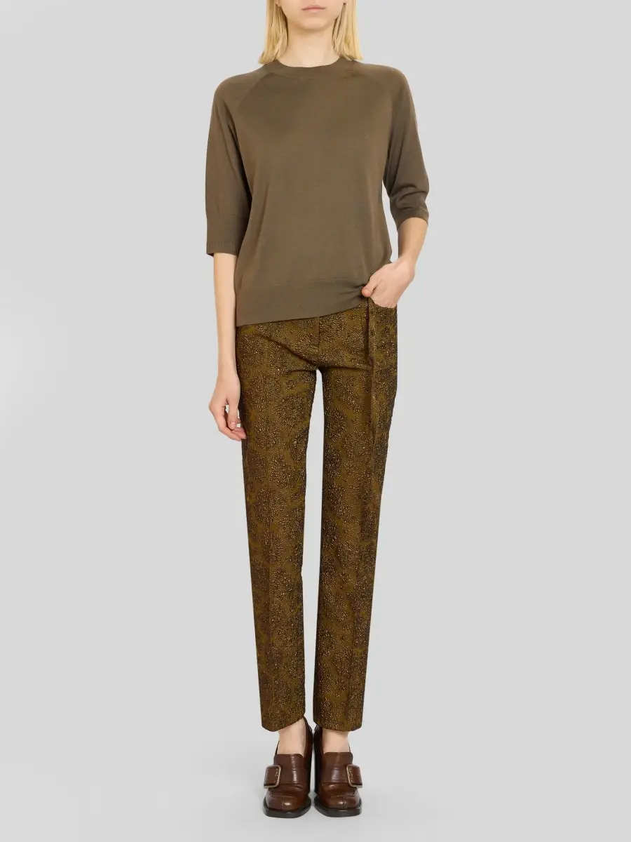 Dries Van Noten Women's Tuan Merino Wool Sweater | Thumbnail 2 Dries Van Noten Women's Tuan Merino Wool Sweater | Thumbnail 2