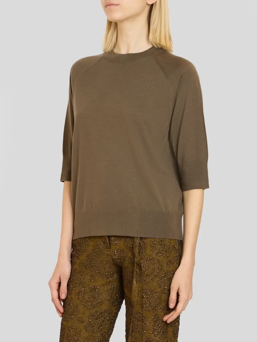 Dries Van Noten Women's Tuan Merino Wool Sweater | Thumbnail 4 Dries Van Noten Women's Tuan Merino Wool Sweater | Thumbnail 4