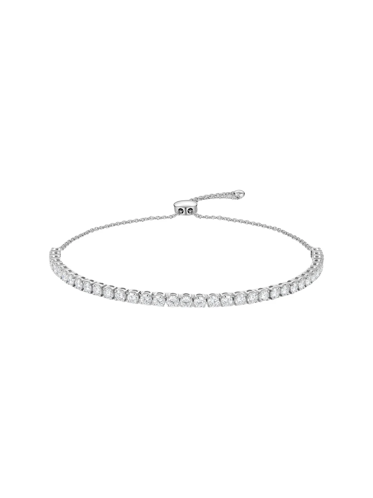 Mémoire Women's Essentials 18K White Gold & 1.75-1.83 TCW Diamond Bolo Bracelet