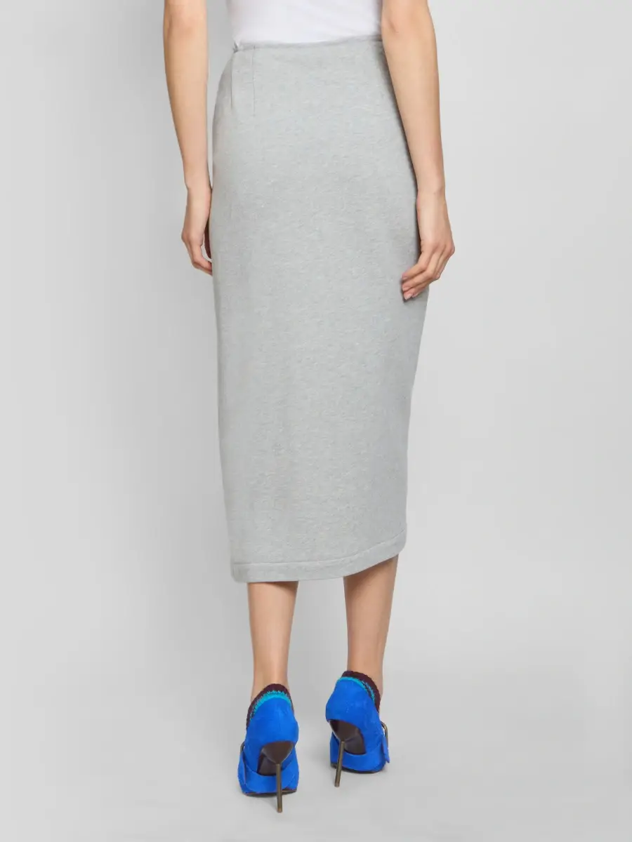 Dries Van Noten Women's Hanam Ruffle Jersey Midi Skirt | Thumbnail 3 Dries Van Noten Women's Hanam Ruffle Jersey Midi Skirt | Thumbnail 3