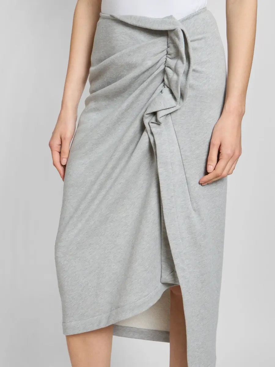 Dries Van Noten Women's Hanam Ruffle Jersey Midi Skirt | Thumbnail 5 Dries Van Noten Women's Hanam Ruffle Jersey Midi Skirt | Thumbnail 5