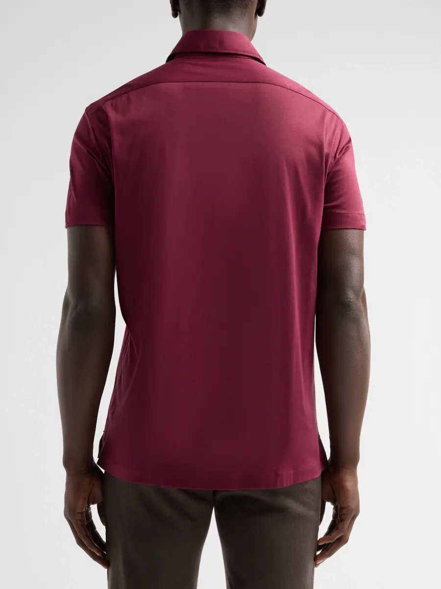 Kiton Men's Cotton Polo Shirt | Thumbnail 3 Kiton Men's Cotton Polo Shirt | Thumbnail 3