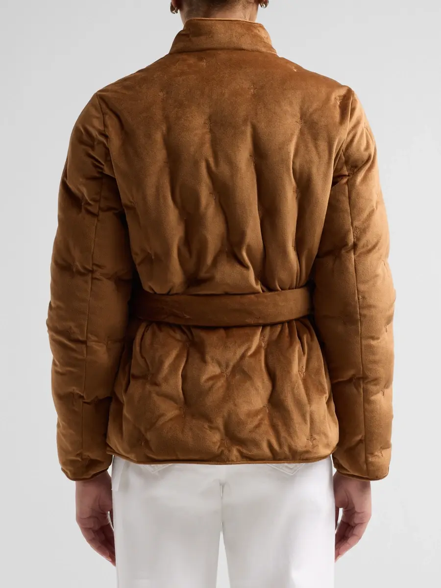 Fleurette Women's Hudson Tufted Funnel Neck Jacket | Thumbnail 3 Fleurette Women's Hudson Tufted Funnel Neck Jacket | Thumbnail 3
