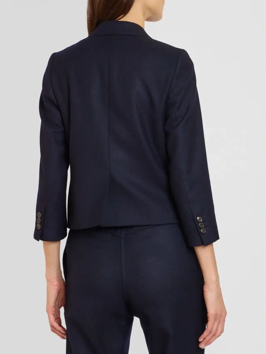 Dries Van Noten Women's Bamis Wool Crop Blazer | Thumbnail 3