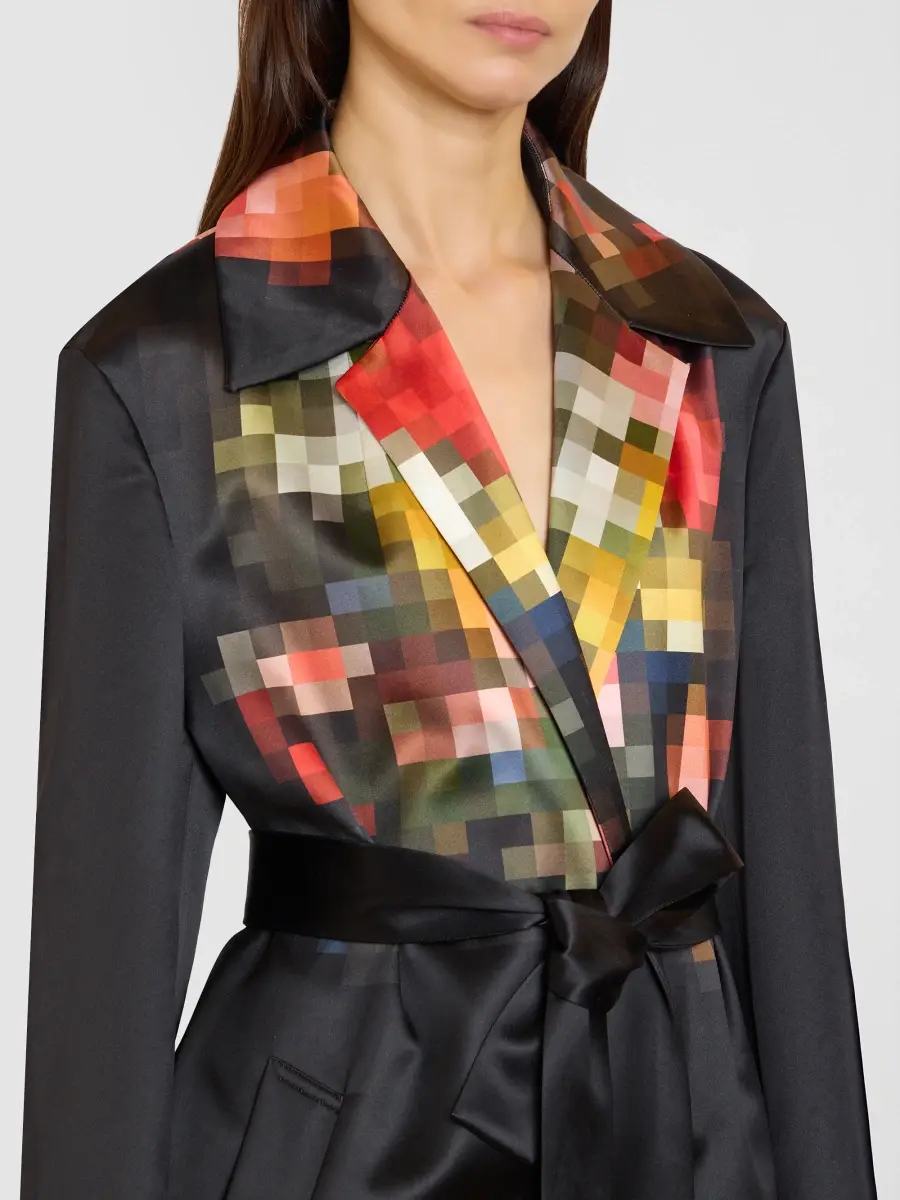 Dries Van Noten Women's Roltas Cotton-Silk Coat | Thumbnail 5 Dries Van Noten Women's Roltas Cotton-Silk Coat | Thumbnail 5
