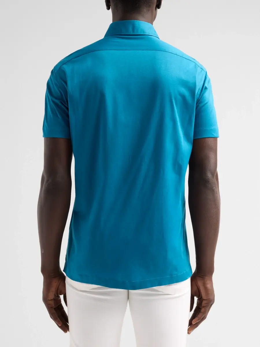 Kiton Men's Cotton Polo Shirt | Thumbnail 3 Kiton Men's Cotton Polo Shirt | Thumbnail 3
