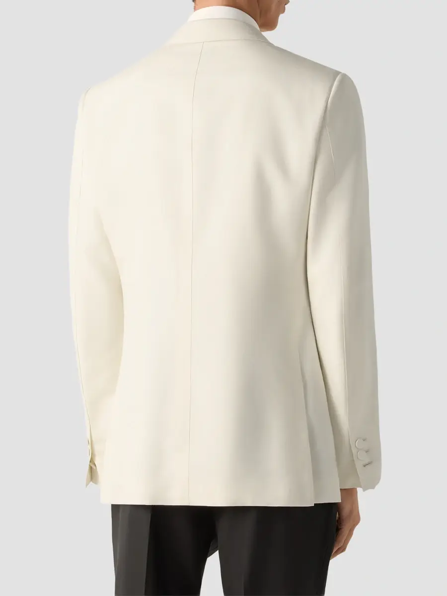 Zegna Men's Silk Tuxedo Jacket | Thumbnail 4 Zegna Men's Silk Tuxedo Jacket | Thumbnail 4