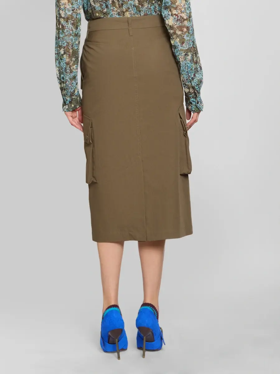 Dries Van Noten Women's Sersy Cargo Midi Skirt | Thumbnail 3 Dries Van Noten Women's Sersy Cargo Midi Skirt | Thumbnail 3