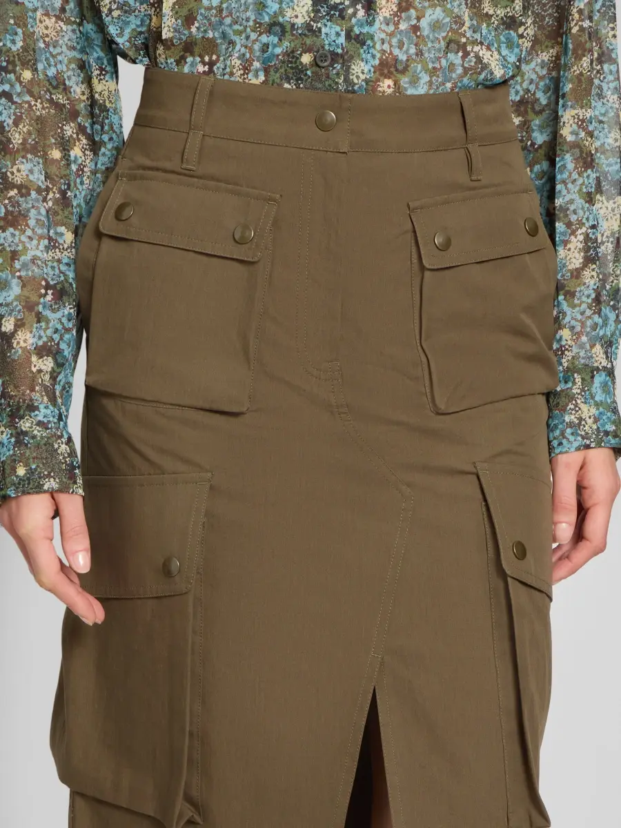 Dries Van Noten Women's Sersy Cargo Midi Skirt | Thumbnail 5 Dries Van Noten Women's Sersy Cargo Midi Skirt | Thumbnail 5