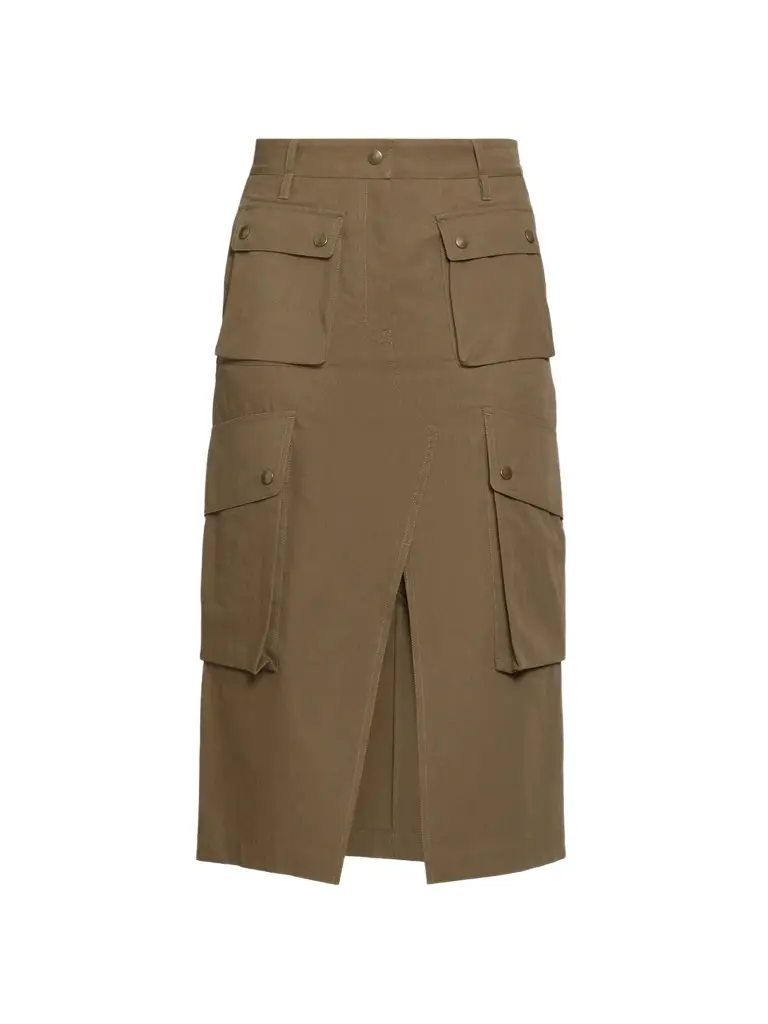 Dries Van Noten Women's Sersy Cargo Midi Skirt