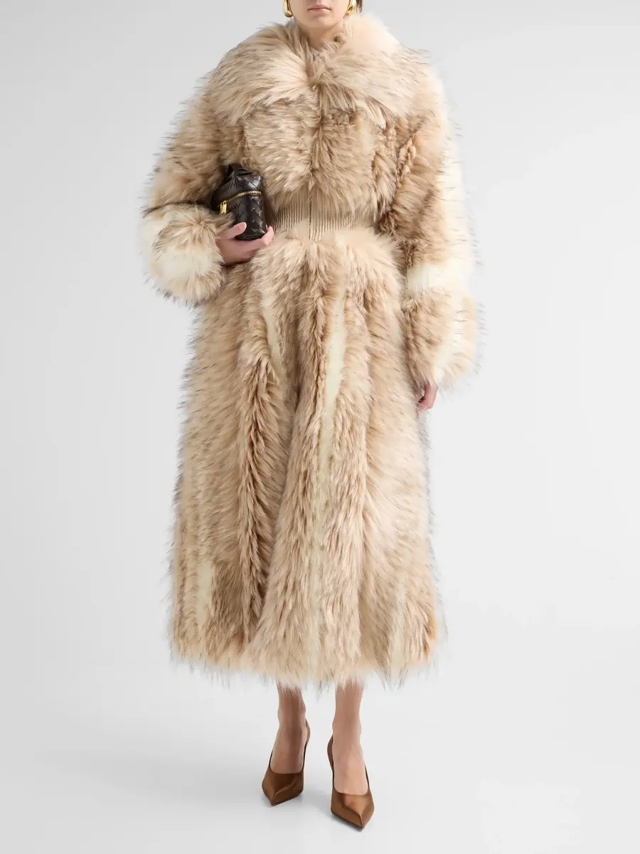 Aknvas Women's Kyla Faux Fur Coat | Thumbnail 2 Aknvas Women's Kyla Faux Fur Coat | Thumbnail 2