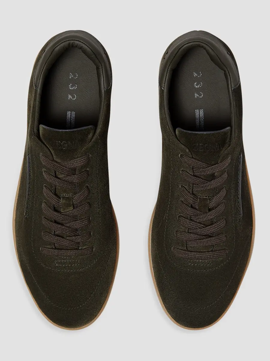 Zegna Men's 232 Suede Sneakers | Thumbnail 3 Zegna Men's 232 Suede Sneakers | Thumbnail 3
