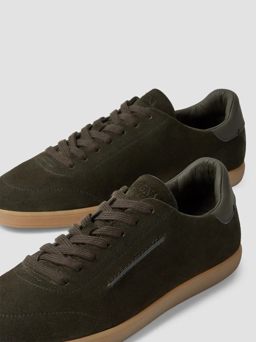 Zegna Men's 232 Suede Sneakers | Thumbnail 5 Zegna Men's 232 Suede Sneakers | Thumbnail 5