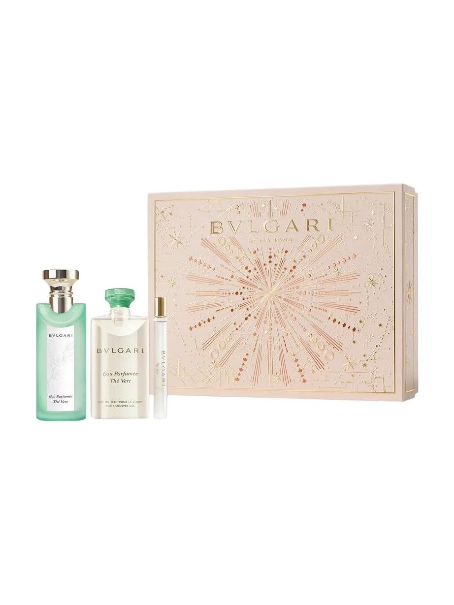 BVLGARI Eau Parfumée Thé Vert Eau de Toilette 3-Piece Gift Set