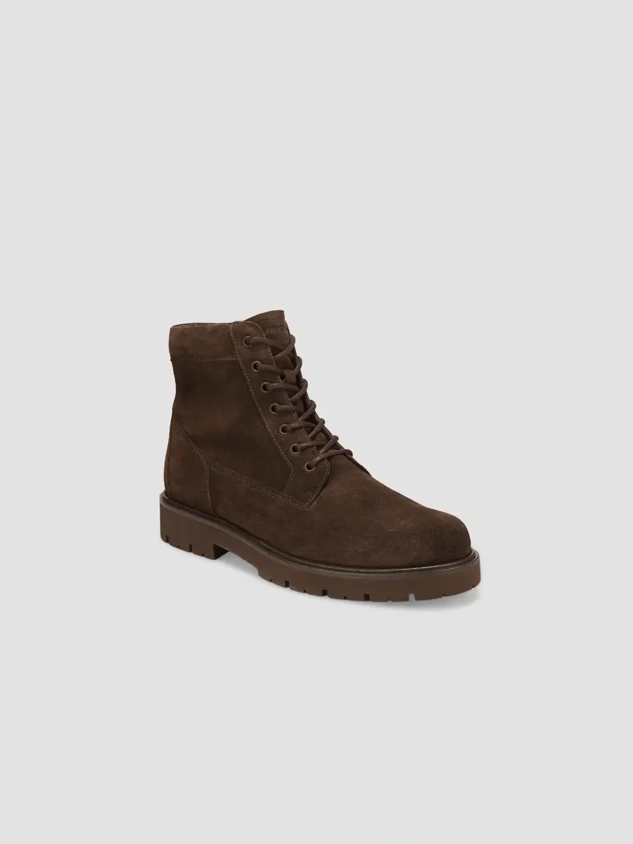Vince Men's Lennox Suede Zip Short Boots | Thumbnail 2 Vince Men's Lennox Suede Zip Short Boots | Thumbnail 2