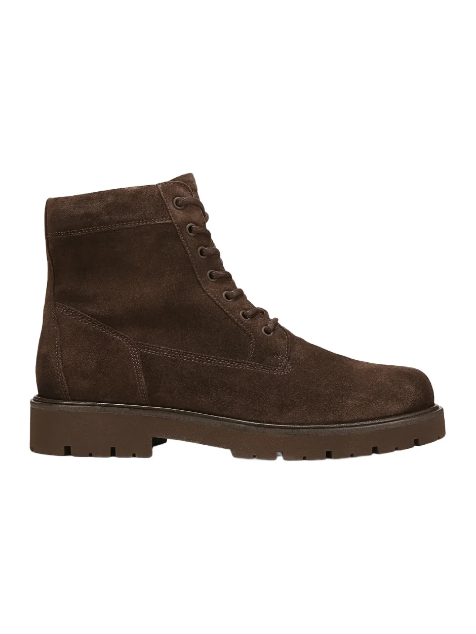 Vince Men's Lennox Suede Zip Short Boots