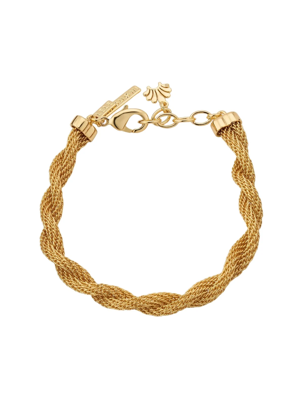Women's Serpentine 14K-Gold-Plated Twisted Mesh Bracelet Women's Serpentine 14K-Gold-Plated Twisted Mesh Bracelet