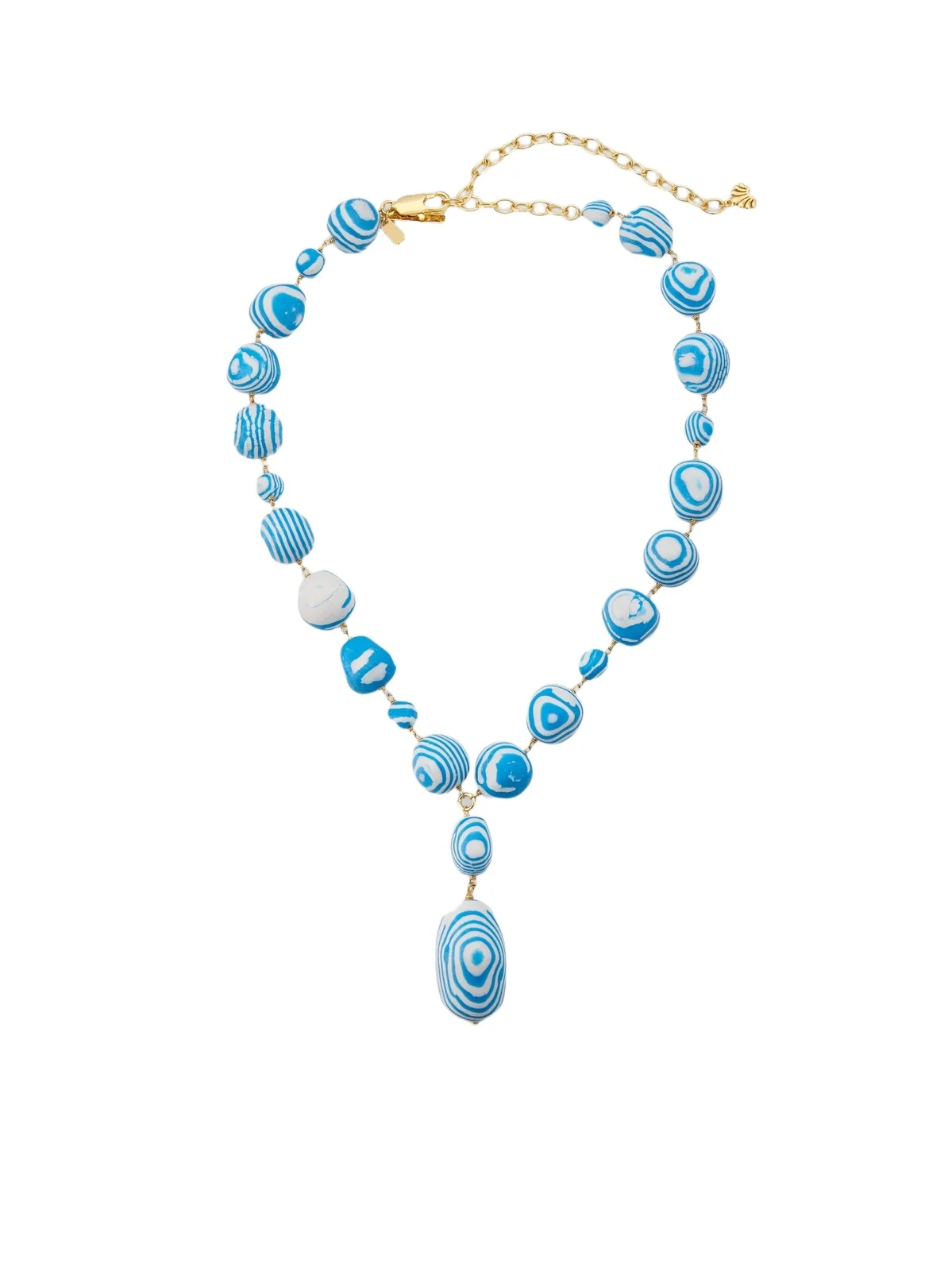 Women's Ocean Spray 14K-Gold-Plated & Stone Lariat Necklace Women's Ocean Spray 14K-Gold-Plated & Stone Lariat Necklace